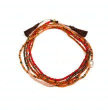 Load image into Gallery viewer, Multi-purpose beaded necklace - Glass beads