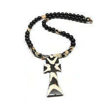 Load image into Gallery viewer, African Batik Pendant necklace