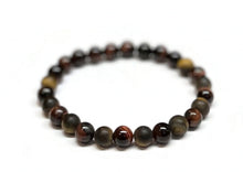 Load image into Gallery viewer, tiger eye beaded bracelet for men
