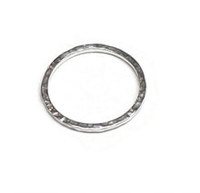 Load image into Gallery viewer, Handmade Sterling Silver Ring - Hammered Finish - Stacking Ring