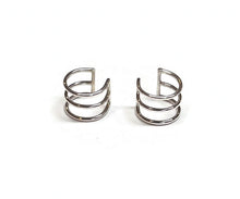 Load image into Gallery viewer, Handmade Sterling Silver Small Triple Ear Cuff -9mm