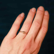 Load image into Gallery viewer, Snake Stacking Ring Sterling Silver Stackable Ring