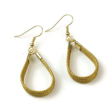 Load image into Gallery viewer, Golden Grass Drop Earrings