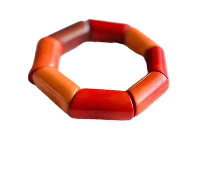 Statement cuff bracelet - Tagua