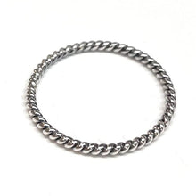 Load image into Gallery viewer, Sterling Silver Twisted Stacking Ring
