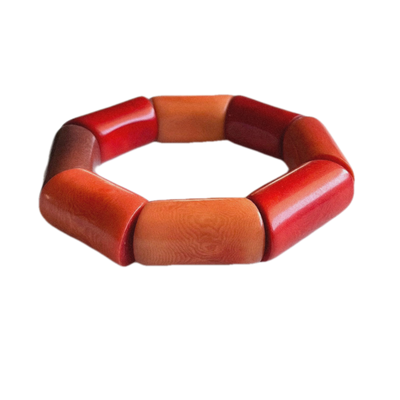 Statement cuff bracelet - Tagua