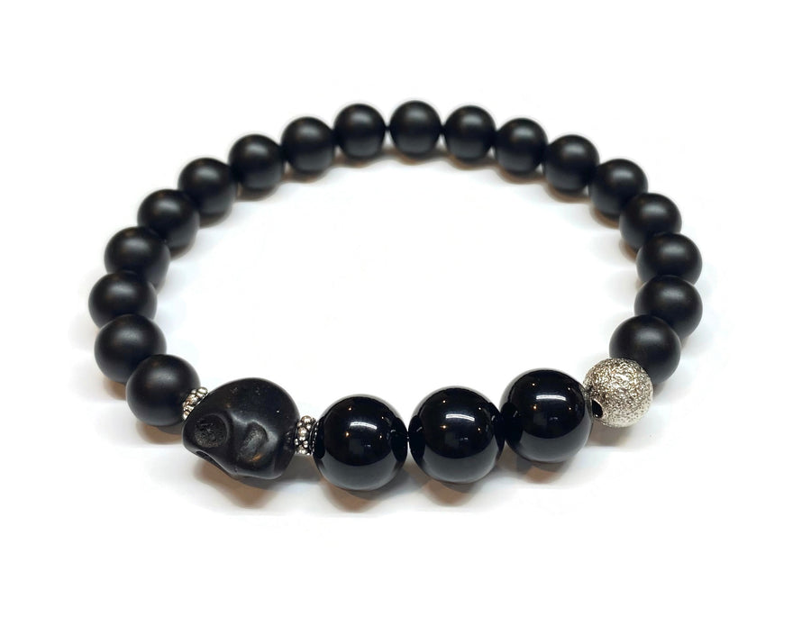 skull bracelet for men