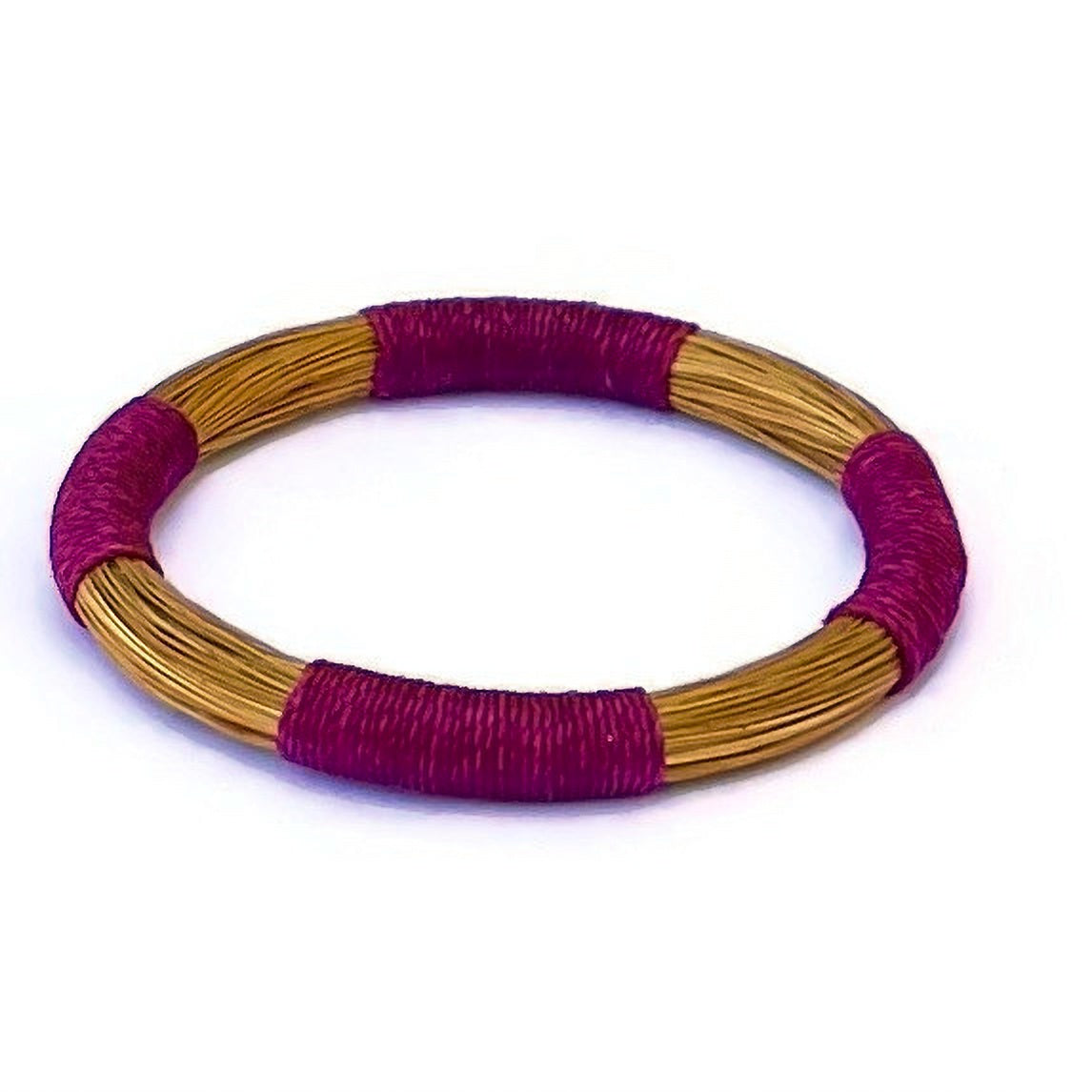 Colorful Golden Grass bangles, Lightweight