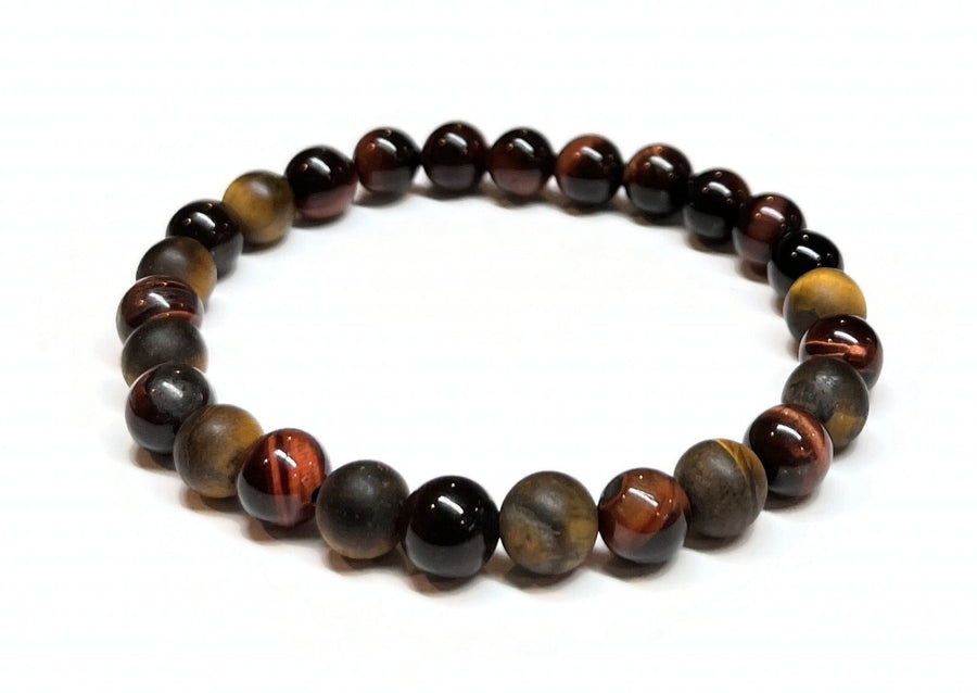 tiger eye beaded bracelet for men