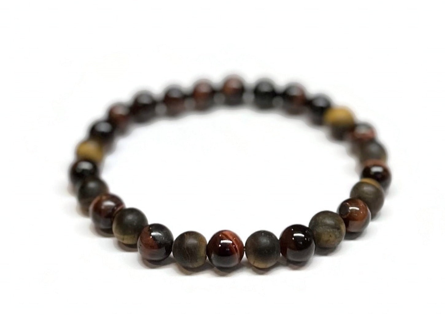 tiger eye beaded bracelet for men