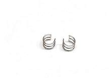Load image into Gallery viewer, Handmade Sterling Silver Small Triple Ear Cuff -9mm
