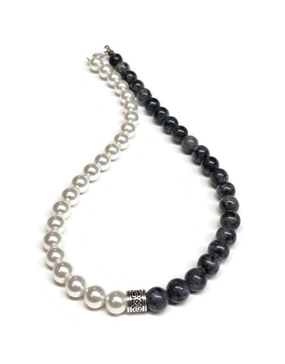 freshwater pearl necklace for men