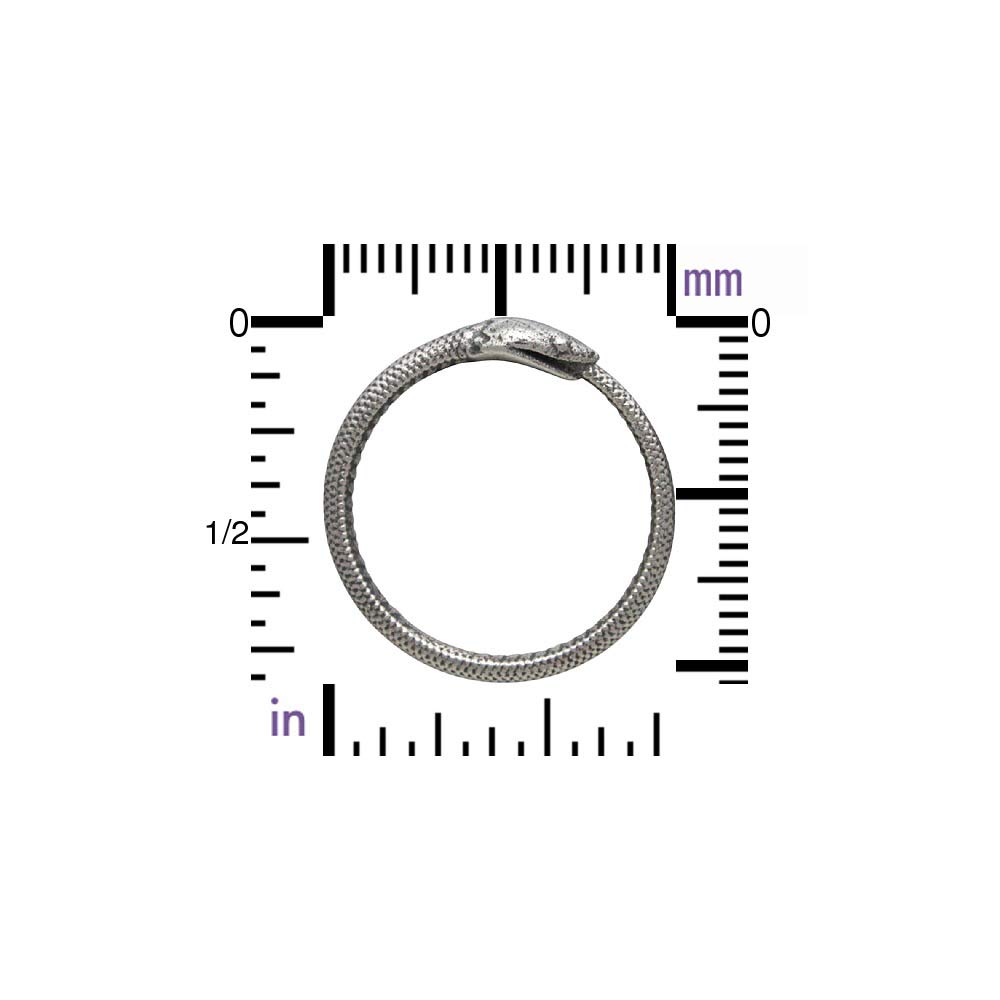 Snake Stacking Ring Sterling Silver Stackable Ring