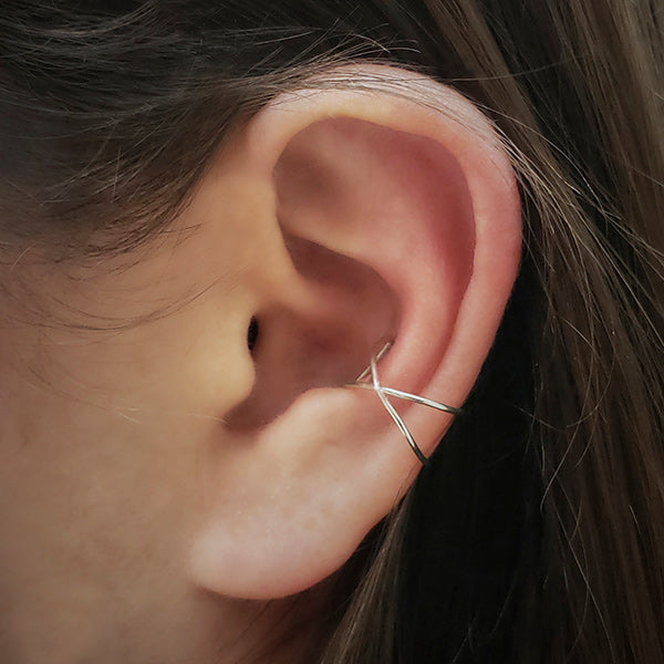 sterling silver ear cuff