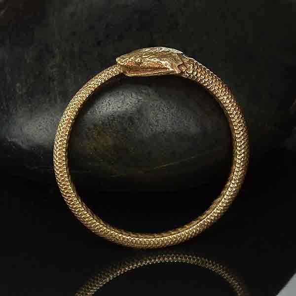 Snake Stacking Ring Sterling Silver Stackable Ring