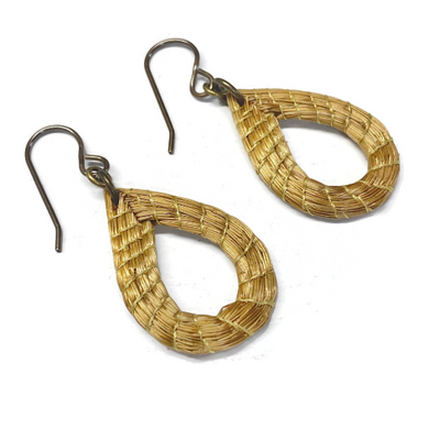 Golden Grass Earrings