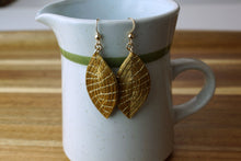 Load image into Gallery viewer, Marquise Golden Grass Earrings
