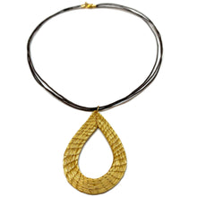 Load image into Gallery viewer, Golden Grass Boho Pendant Necklace
