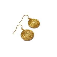 Load image into Gallery viewer, Golden Grass Hoop Earrings - Many Sizes
