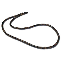 Load image into Gallery viewer, Rustic Brown Turquoise Natural Shell Heishi Necklace
